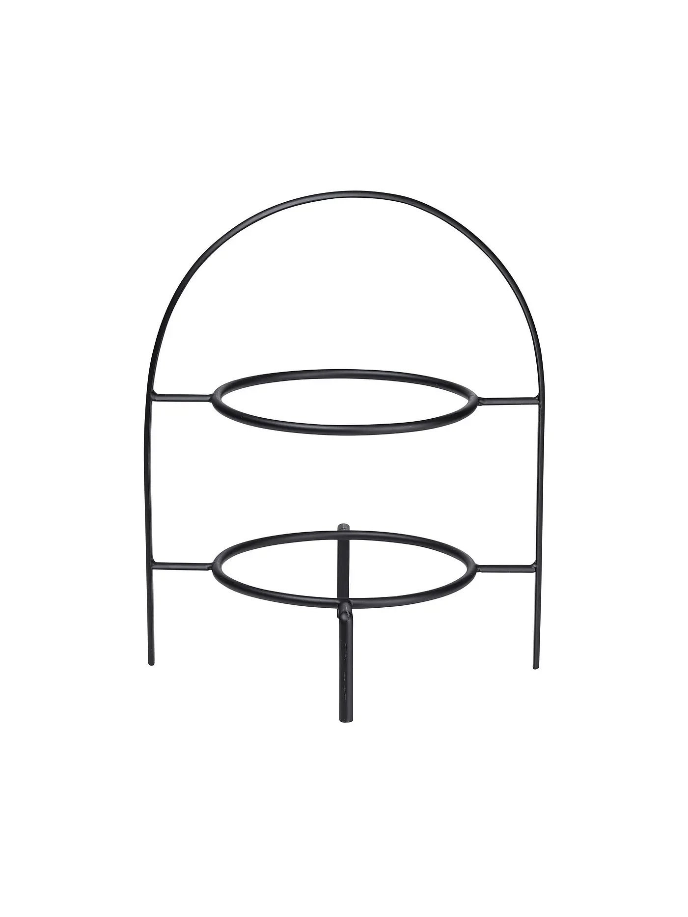ASA SELECTION | Etagere 2-stufig für Dessertteller 28cm | schwarz